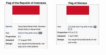 Bendera Yang Mirip Indonesia Tapi Terbalik